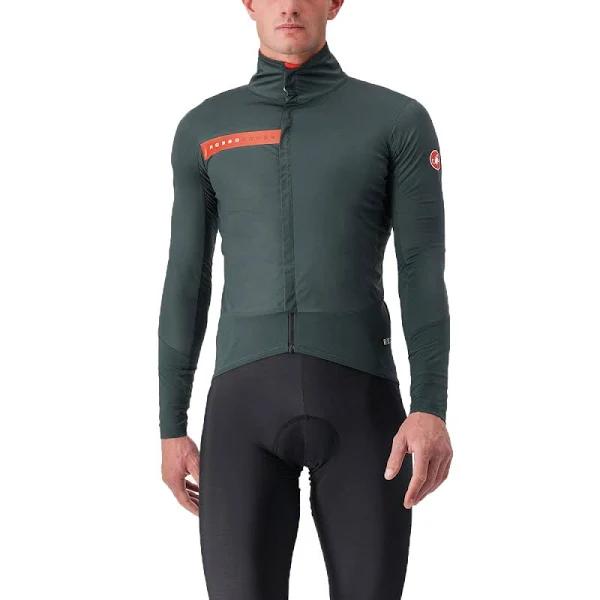 Castelli Beta Ros Jacket Green L Man 4520505303-L