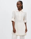 David Lawrence Saxon Linen Tunic in Cream 6