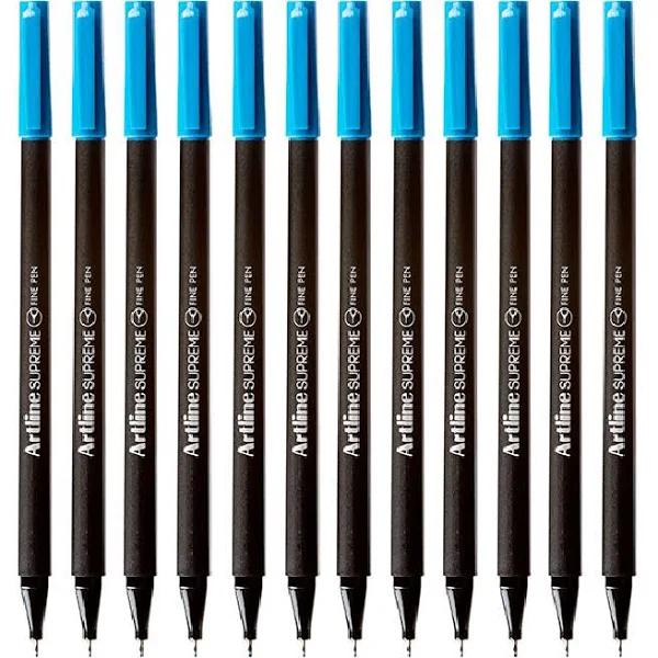 Artline Supreme Fineliner Pen 0.4mm Sky Blue