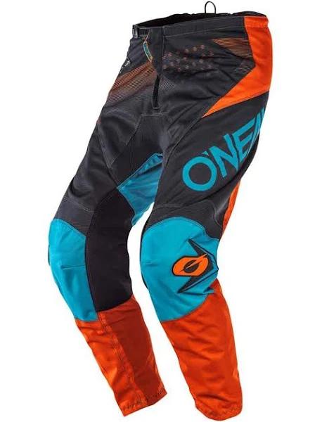 Oneal Youth Element Factor Grey Orange Blue Pants