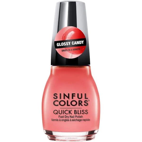 Sinful Colors Quick Bliss Nail Polish Candied Grapefruit 15ml