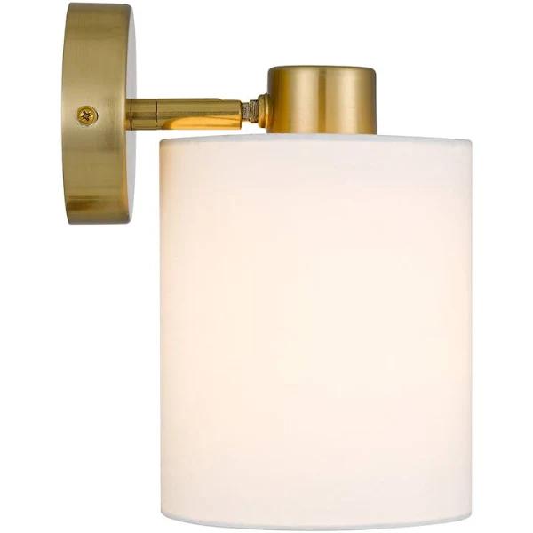 Telbix Malone - 25W Wall Lamp, Antique Gold White