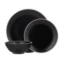 Mason Cash Classic Collection Dinner Set, 12 Piece (Black)