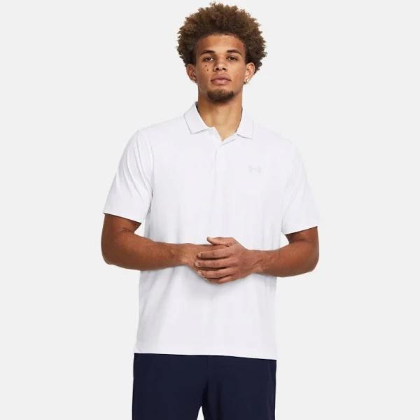 Under Armour Men's Iso-Chill Polo White 3XL