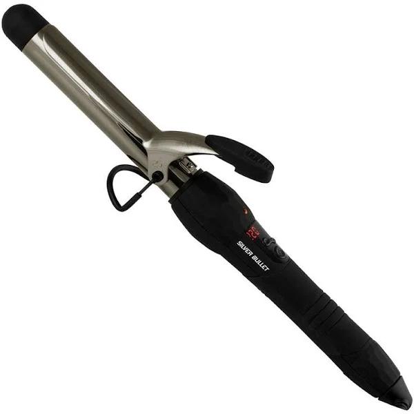 Silver Bullet Fastlane Curling Iron Black Titanium 25mm