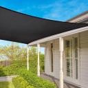 Coolaroo Everyday Square Shade Sail Graphite 3.6m