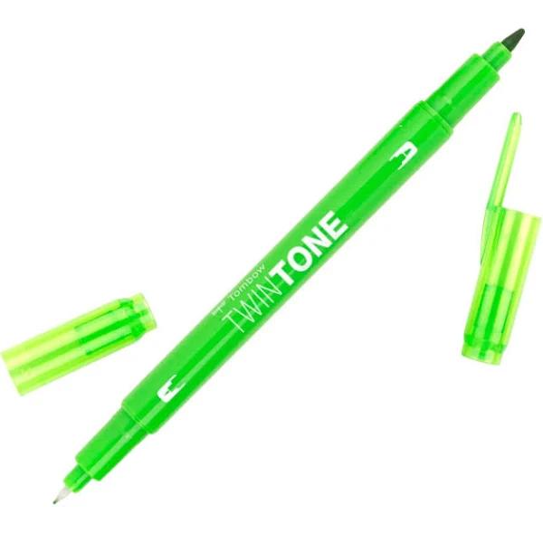 Tombow - TwinTone Dual Tip Markers 06 Yellow Green