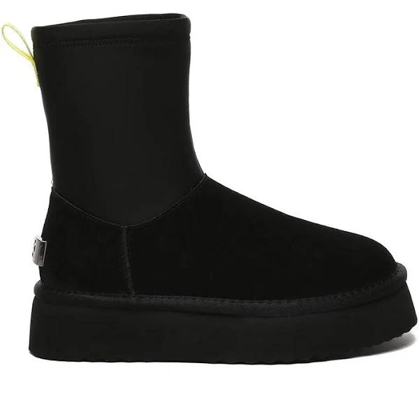 UGG EVERAU Ethel Platform Boot Black / 35