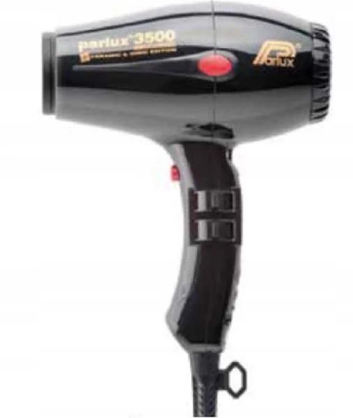 Parlux 3500 Ceramic & Ionic Hair Dryer - Black