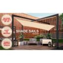 Wallaroo Square Shade Sail - 9M x 9M - Sand