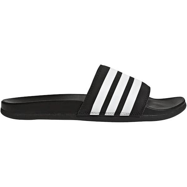 Adidas Adilette Comfort Black Synthetic Slides