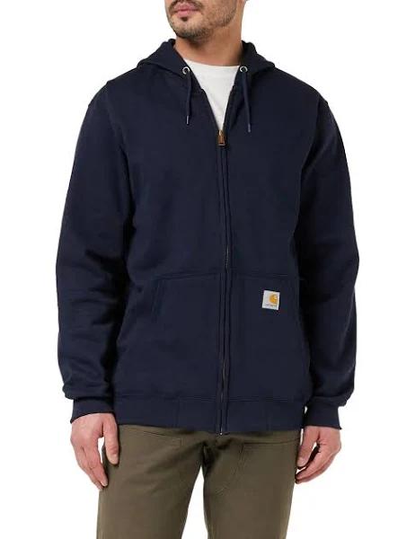 Carhartt Midweight Zip Hoodie, Blue, Size XS