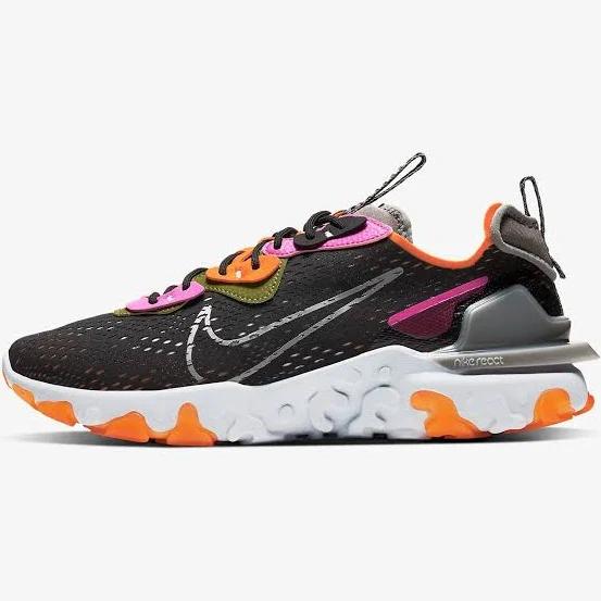 Nike React Vision 'Orange Fuchsia' Sneakers | Black | Men's Size 10