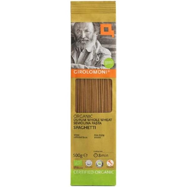 Girolomoni Whole Durum Wheat Semolina Spaghetti 500g