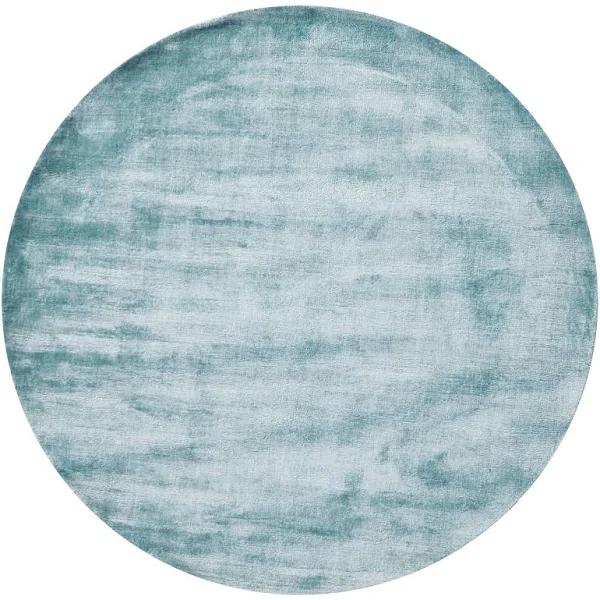 Rug Club Modern Handmade Viscose Rug-Nova 6333-Sea Blue-160x160cm