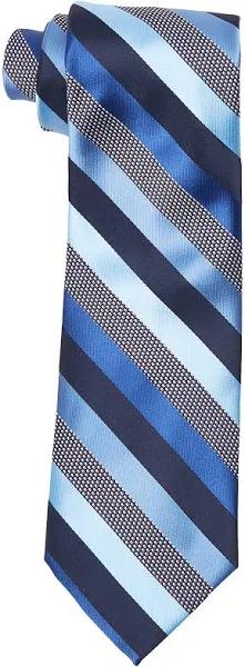 Stacy Adams Men's Microfiber Stripped Tie Set