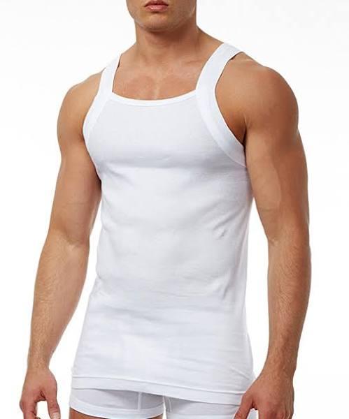 Papi 3-Pack Square Neck Tank Tops | White