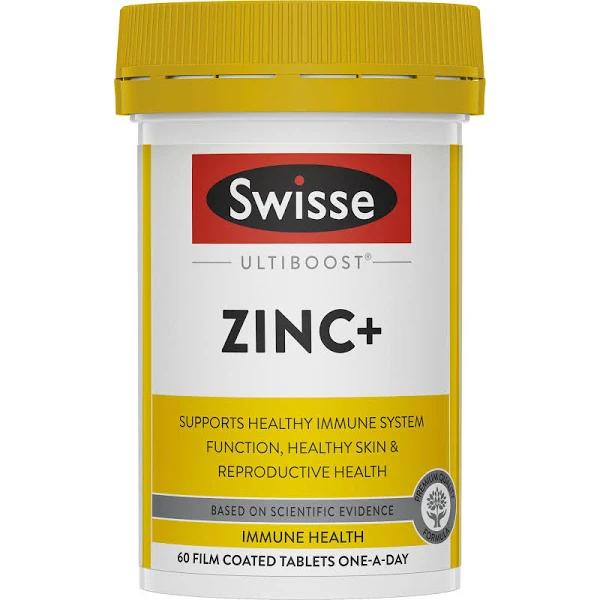 Swisse Ultiboost Zinc+ (60 Tablets)