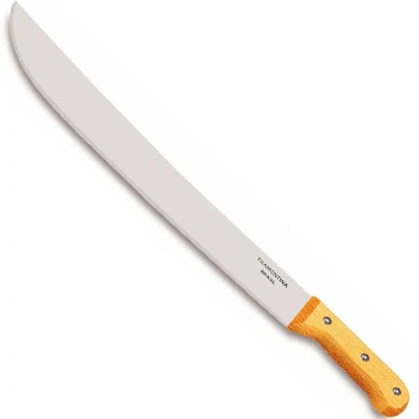 Tramontina 16" Machete With Carbon Steel Blade and Wood Handle