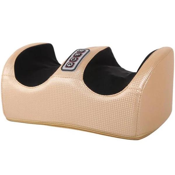 Therapeutic Heated Foot Massager Electric Heating Massage Reflexology Calf Leg Pain Relief Relaxation