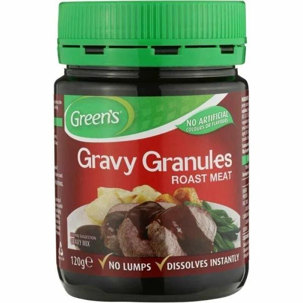 6x Green's Gravy Granules For Roast Meat 120g