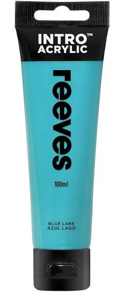 Reeves Intro Acrylic Paint 100ml Blue Lake