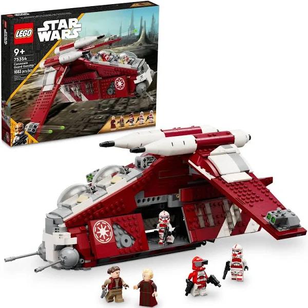 LEGO Star Wars: The Clone Wars Coruscant Guard Gunship 75354 Buildable Star Wars Toy For 9 Year Olds, Gift Idea For Star Wars Fans Including