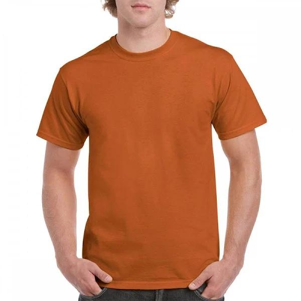 Gildan 2000 Ultra Cotton T-Shirt Texas Orange 2XL Colour: Texas Orange