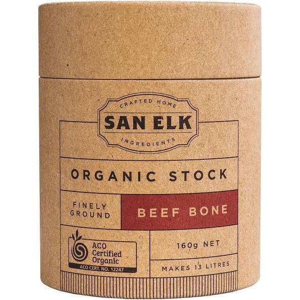 San Elk Organic Beef Bone Stock 160g