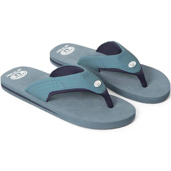 Animal Mens Jekyl Recycled Flip Flops Grey 7 UK Mixed Mens Flip Flops