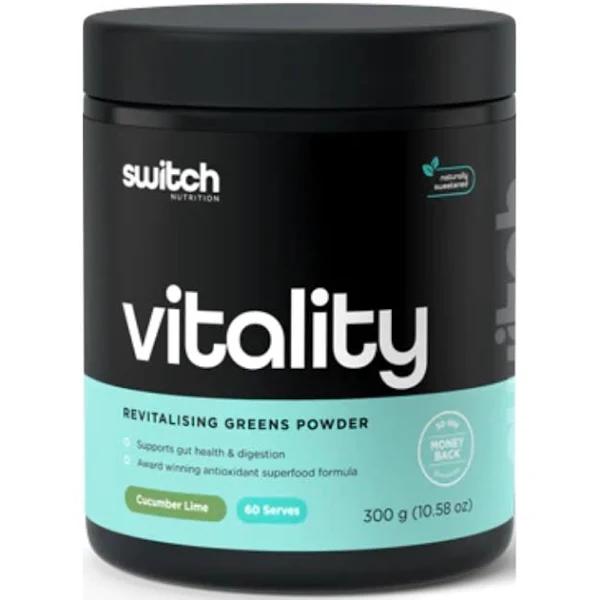 Switch Nutrition Vitality Switch - 30 Serves - Strawberry Kiwi