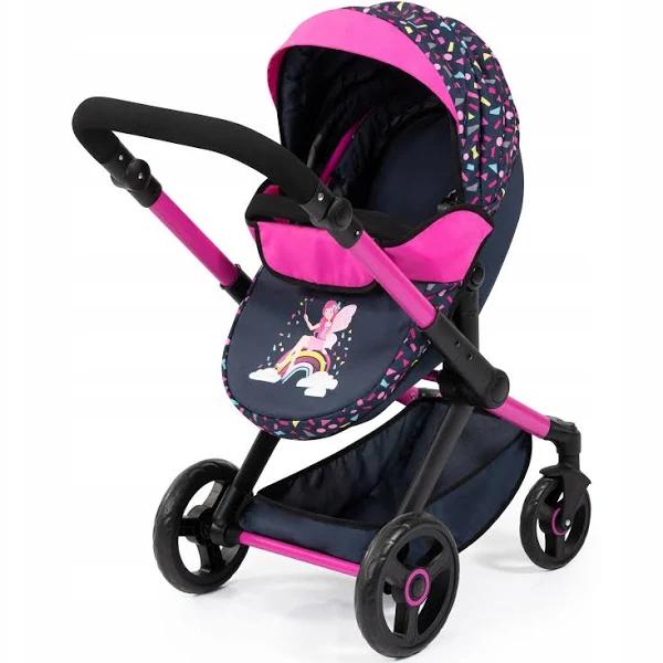 Bayer Xeo Compact Doll Pram - Confetti