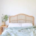 Kalani Rattan Bedhead King Size Natural