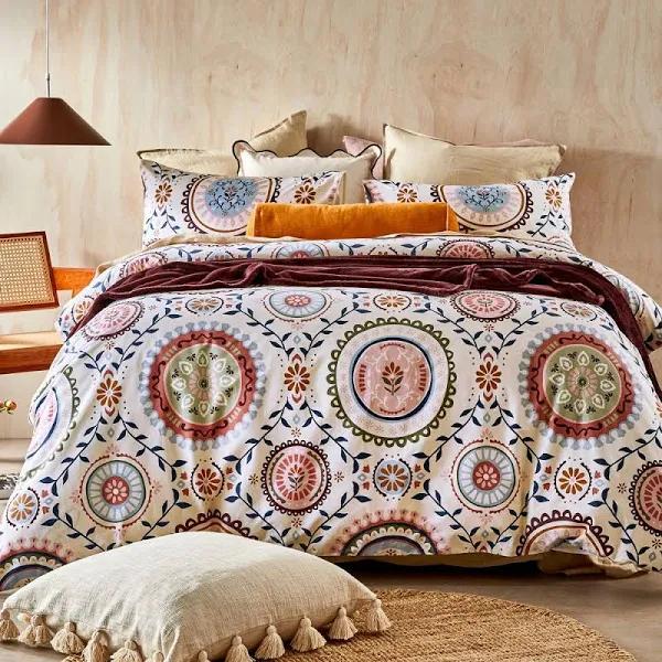 MyHouse Sophia Quilt Cover Set - Queen