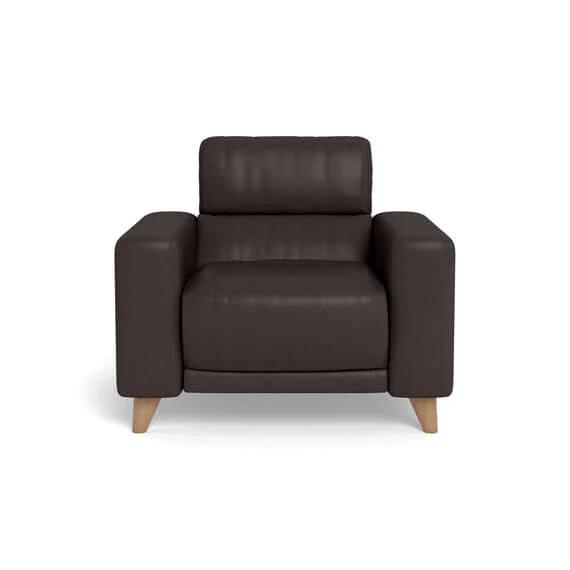 Sterling Leather Battery Recliner Armchair Espresso by Freedom