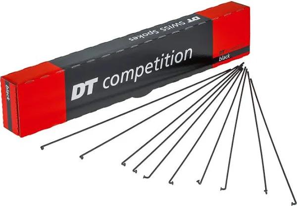 DT Swiss Spokes - Competition Race Box 100 - Black - 258 mm Size: 258