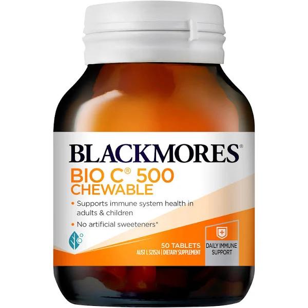 Bio C Chewable 500mg 50 Tablets by Blackmores