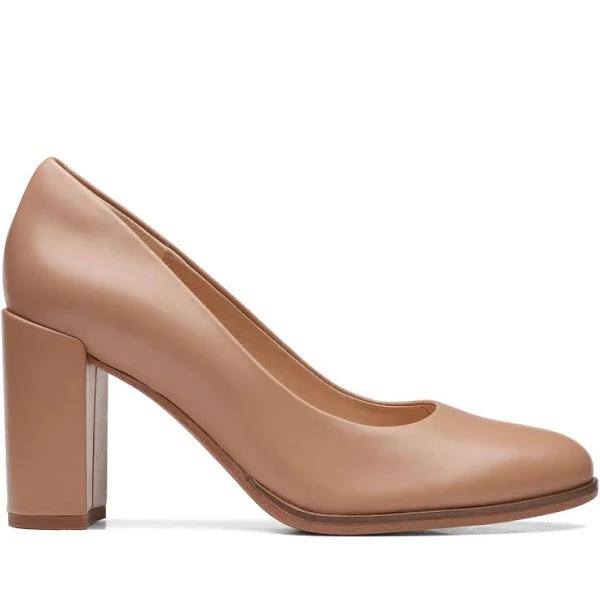 Clarks - Women's Neutrals Heels - Freva85 Court - Size One Size, 8 at The Iconic