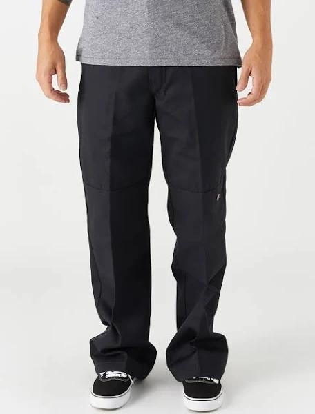 Dickies 85283 Loose Fit Double Knee Work Pants - Black, 33