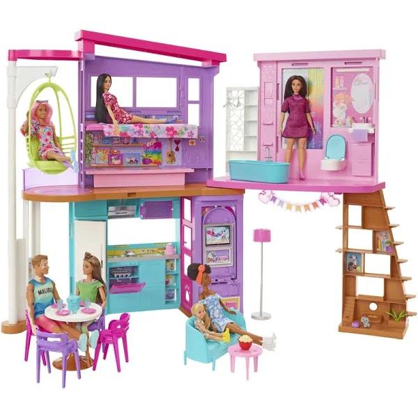 Barbie Malibu House Doll Multicolor