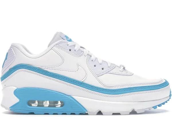 Nike Air Max 90 Undefeated White Blue Fury