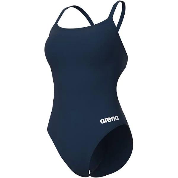 Arena Team Challenge Solid Swimsuit - Navy/White UK Size 26