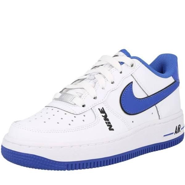 Nike Air Force 1 Low LV8 White Game Royal (GS)