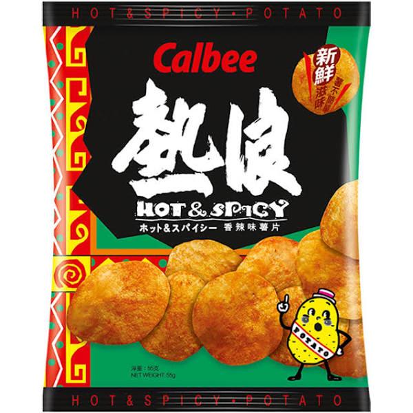 Calbee Hot & Spicy Potato Chips