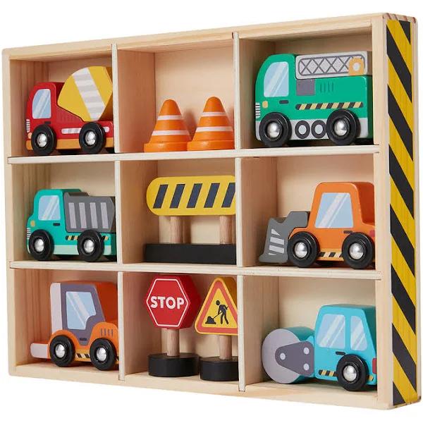 Kmart Wooden Construction Vehicle Set