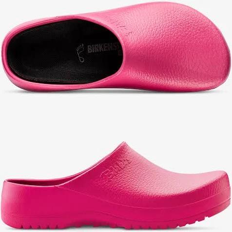 Birkenstock Unisex Super Birki in Raspberry Clogs | Size 40