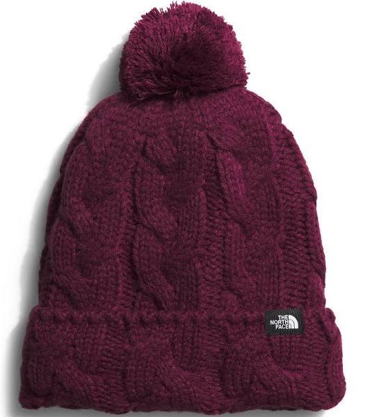 The North Face Cable Minna Pom Beanie Red One Size