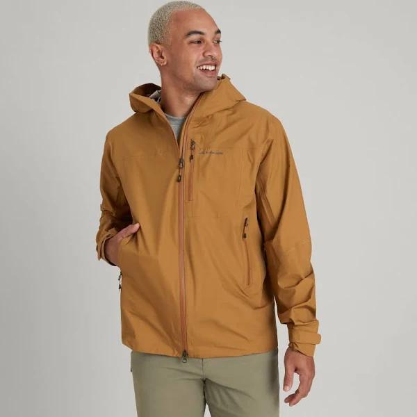 Kathmandu STORM-Chaser 3 Layer Men's Rain Jacket | Brown - S