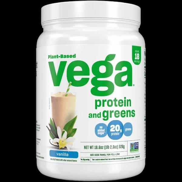 Vega Protein & Greens Vanilla - 18.6 oz