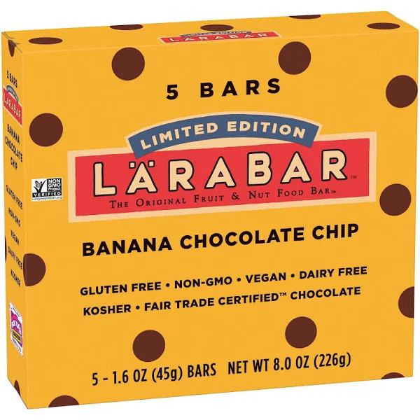 Larabar Banana Chocolate Chip Fruit & Nut Food Bar